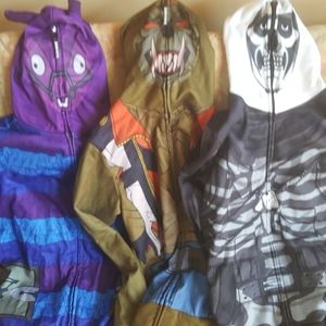 3 hoodies from fortnite
